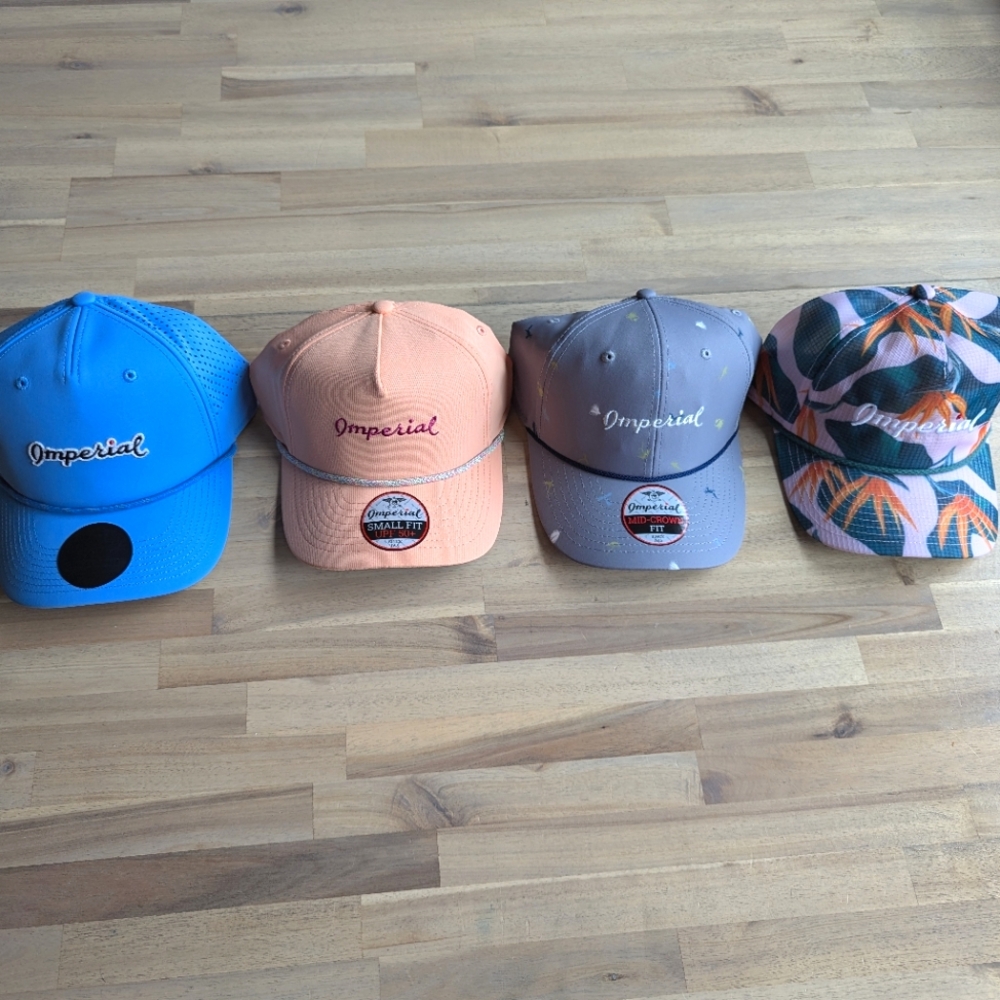 Imperial Hat Set of 4‎ NEW!